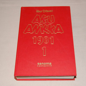 Aku Ankka vuosikirja 1981 osa 1